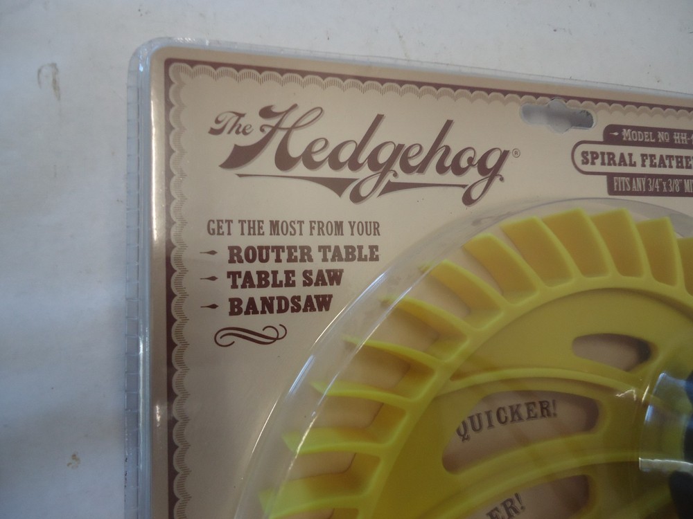 New Premium Hedgehog Spiral Featherboard for Quicker Easier and Safer Workflow