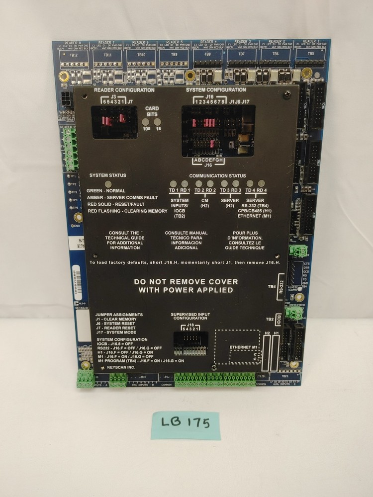 Keyscan CA4500B 4-Door Access Control Unit Board