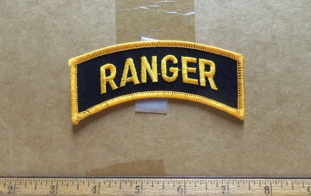 Ranger Tab Embroidered Patch