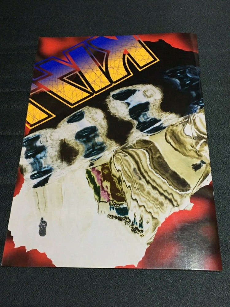 "KISS" Tourbook Japan Australia Tour 1995 Program Booklet Printed in Japan