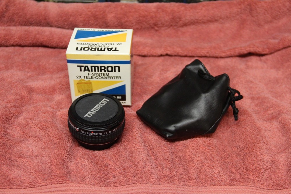 Tamron MC Teleconverter 2X For Minolta-MD F-System Fixed Mount With Box