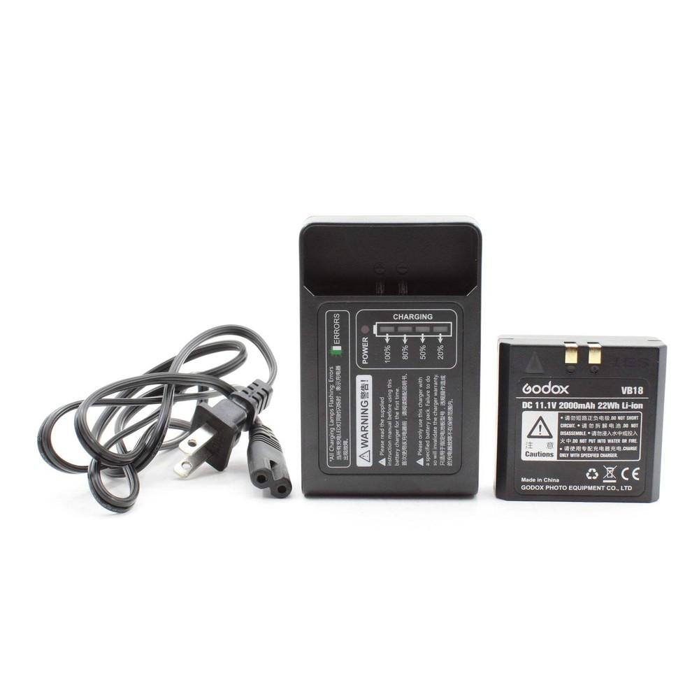 * OPEN BOX EXCELLENT * Godox VING V850II Li-Ion Flash Kit