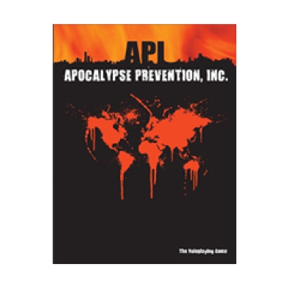 Third Eye Horror RPG Apocalypse Prevention, Inc. (1st Ed) VG+