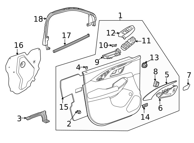 Genuine GM Bracket 42485780