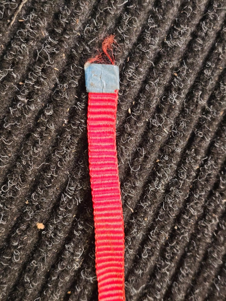 Cajun Pull Line 5/8 Inch Red 1,500 lb 3000 ft Pull Tape Polyester Pulling Tape