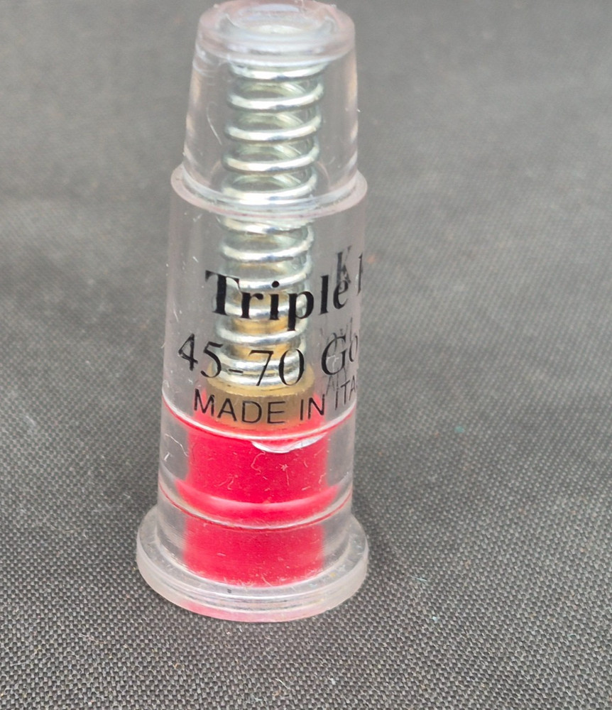 TRIPLE K 45-70 Plastic Snap Cap  USED   Inert Dummy Rounds   6