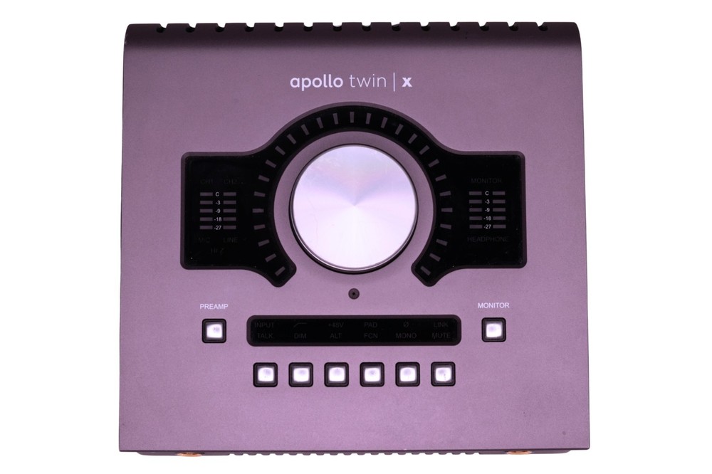 Universal Audio APLTWXD Apollo Twin X Duo Thunderbolt 3 Audio Interface w/power