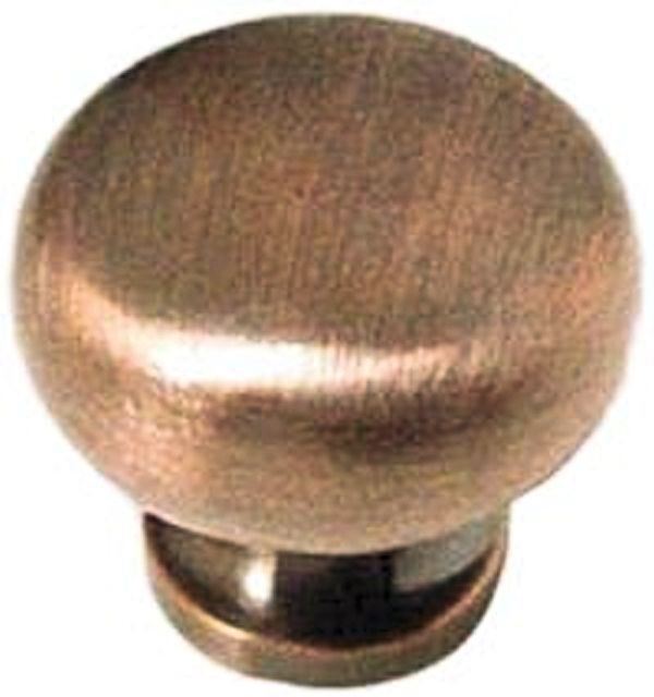 1-3/16" Alluring Knob Brushed Satin Red Copper