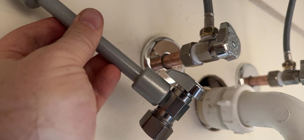 Plumbing Tools Angle Stop Removal Wrench Kit Removing Compression Ring Angle-On