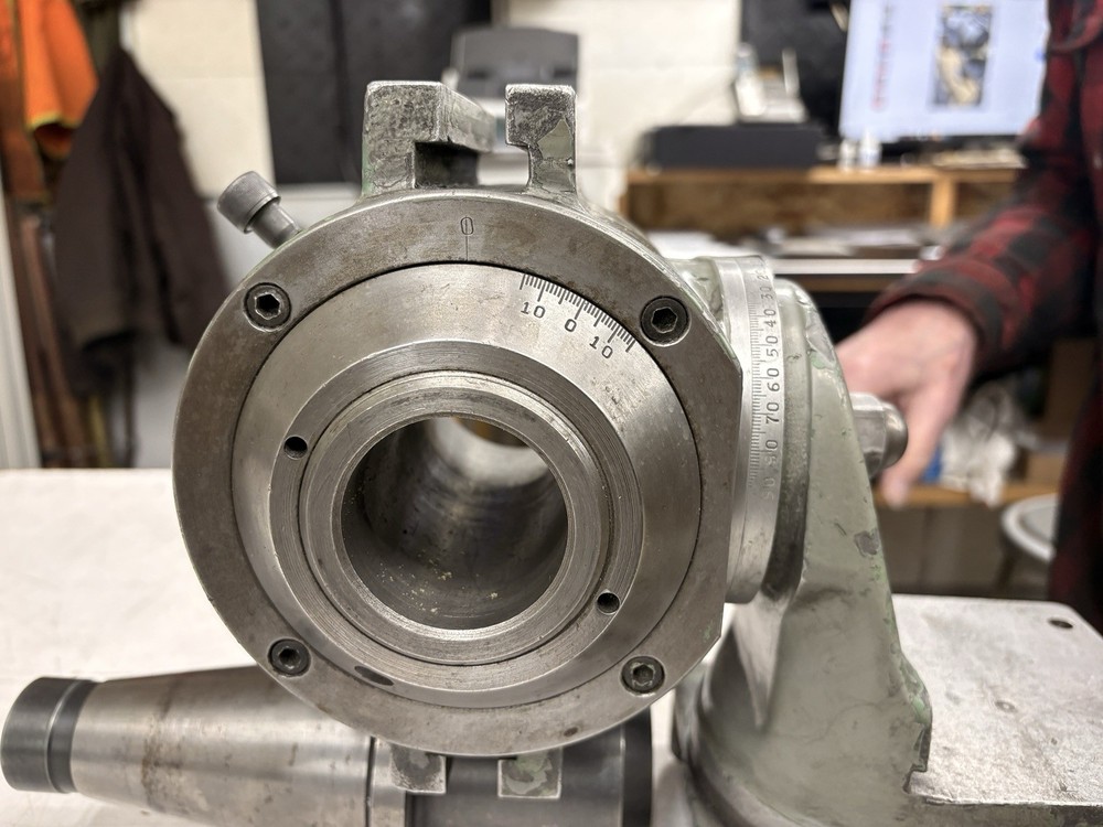 50 Taper Sensitive Work Head With 7" Chuck, Tooling Accesories Toolroom Grinding