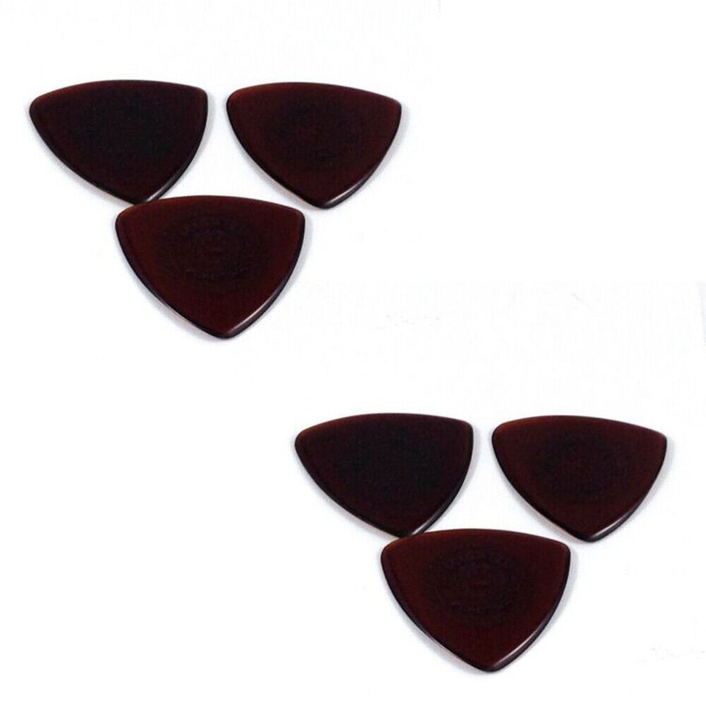Dunlop Guitar Picks 6 Picks Primetone Tri Triangle Text Hand Sculpted 1.4mm