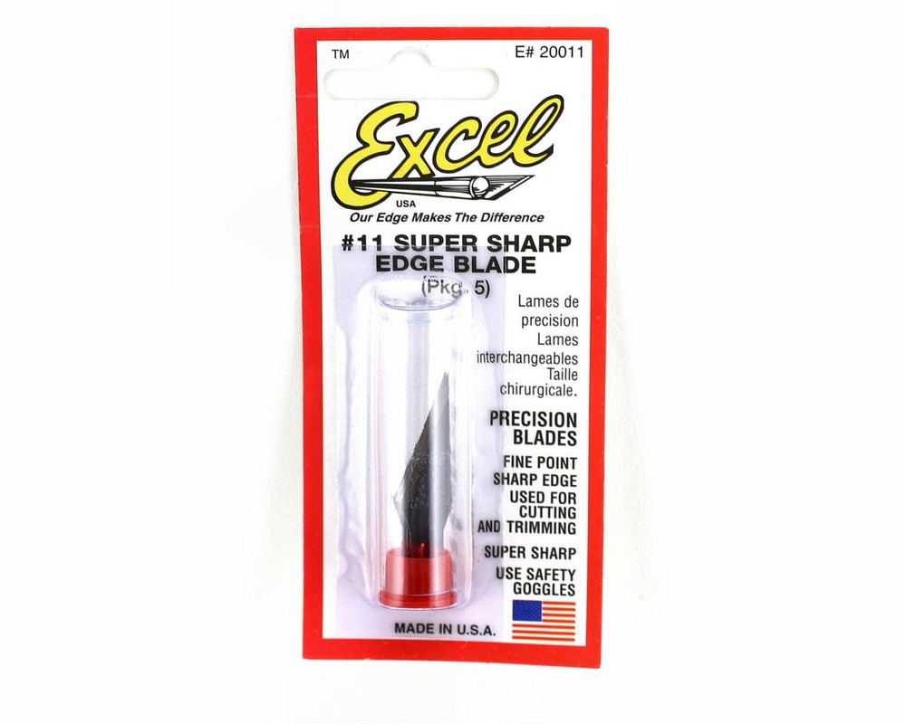 Excel #11 Double Honed Replacement Blades (5) [EXL20011]