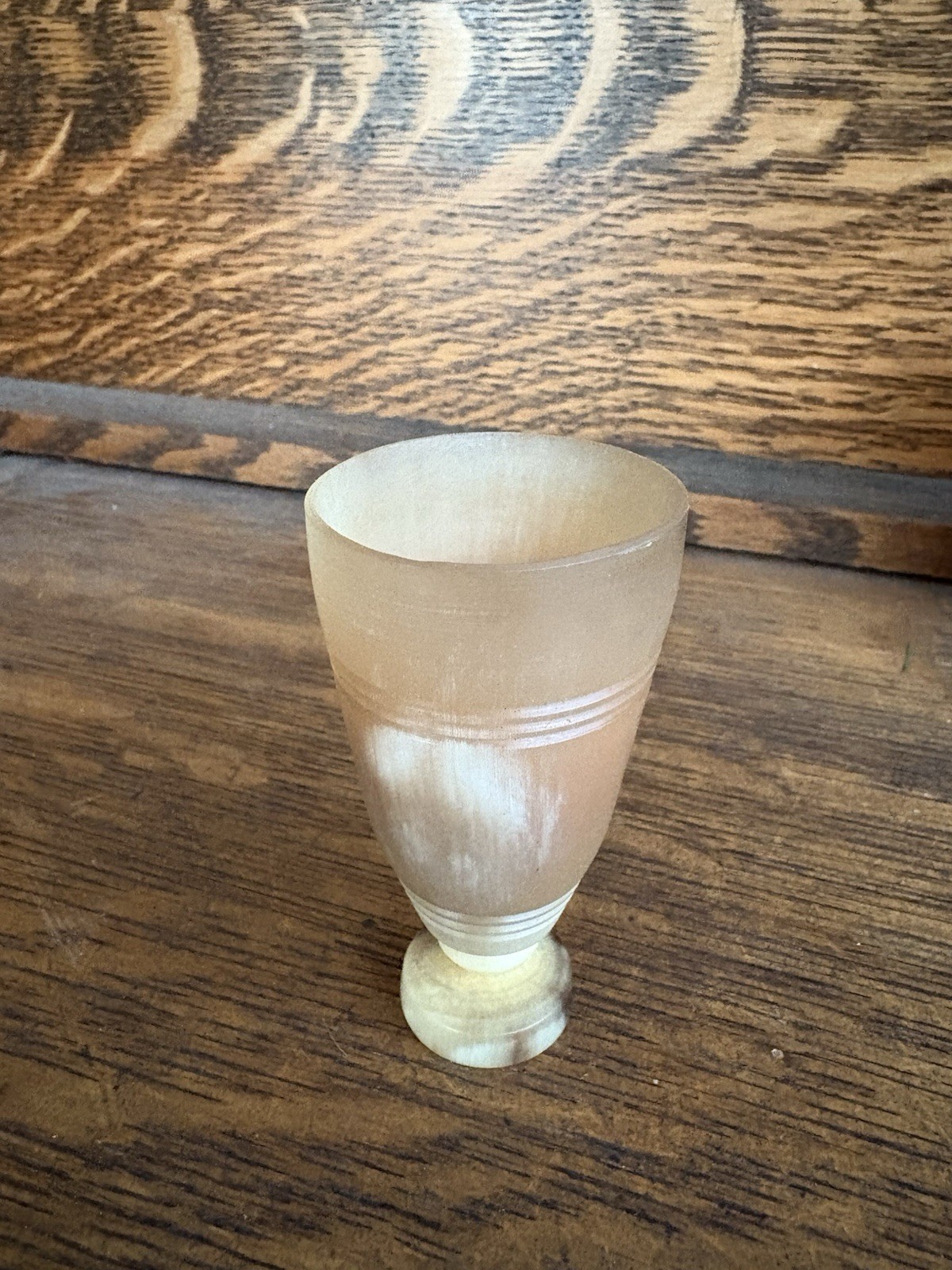 Natural Bovine Horn Mead Cordial Drinking Cups Set of Eight