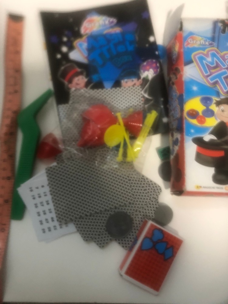 Magic set for children part used