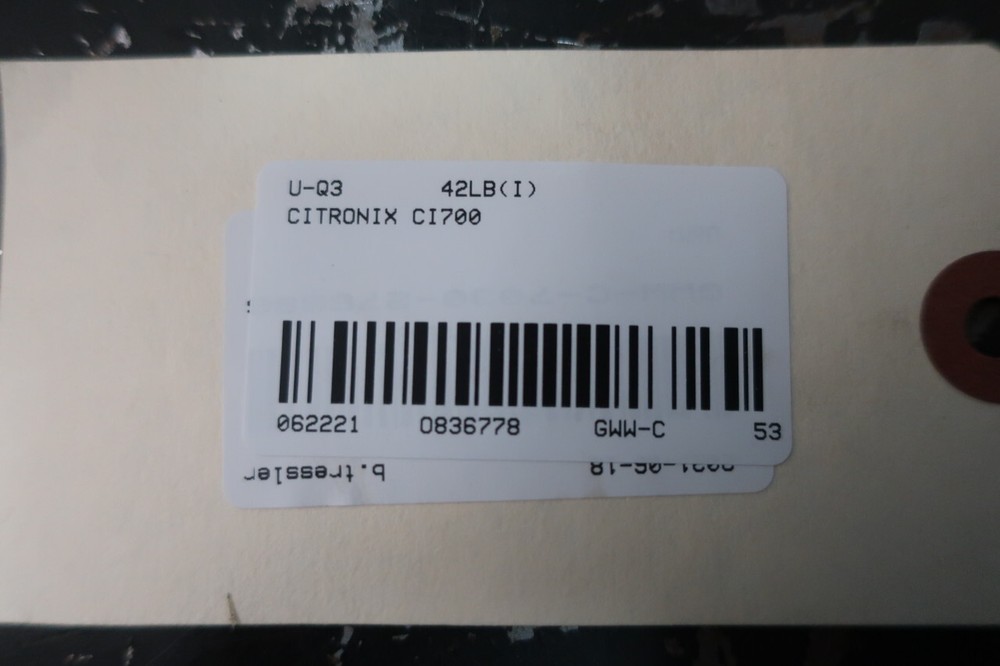 Citronix CI700 Ink Jet Printer Controller