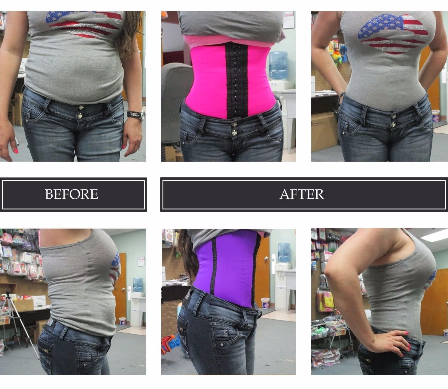 for Women Body Shapewear of Plus Sport latex Trainer Waist Shaper Cincher Corset