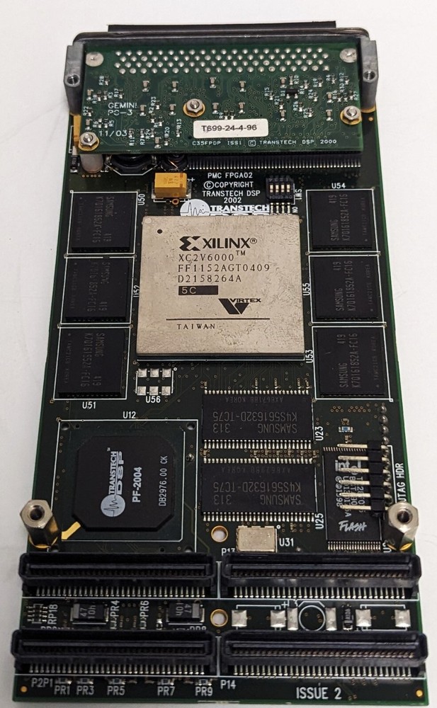 Transtech DSP PMC-FPGA02 PMC board with Gemini C35FPDP