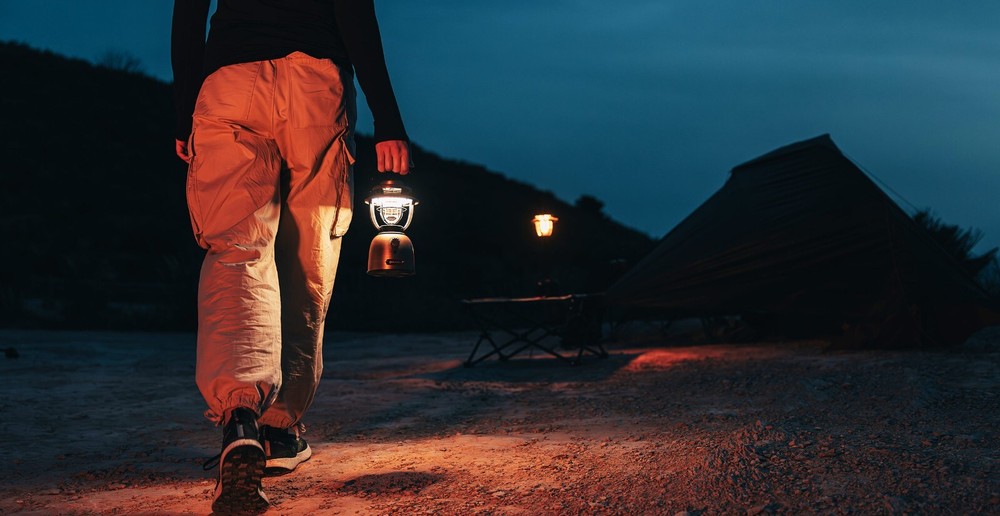 Olight Olantern Stretch Vintage Copper Camping Lamp w/Height Adjustable Head