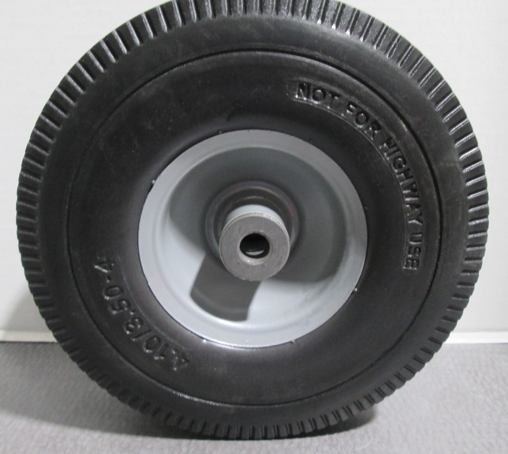 WLS50 Rolair Air Compressor Replacement Wheel Solid Flat Free Polyurethane Tire