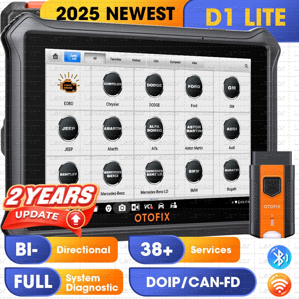 2025 OTOFIX D1 Lite Car Bidirectional Scanner Full System Diagnostic Coding Tool