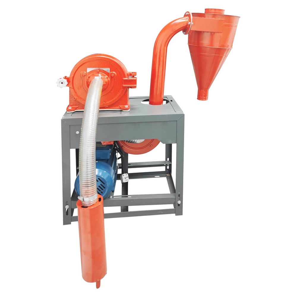 Self-Priming Corn Grinder Self Suction Grain Mill Crusher 220V 330lbs/h 2mm&3mm
