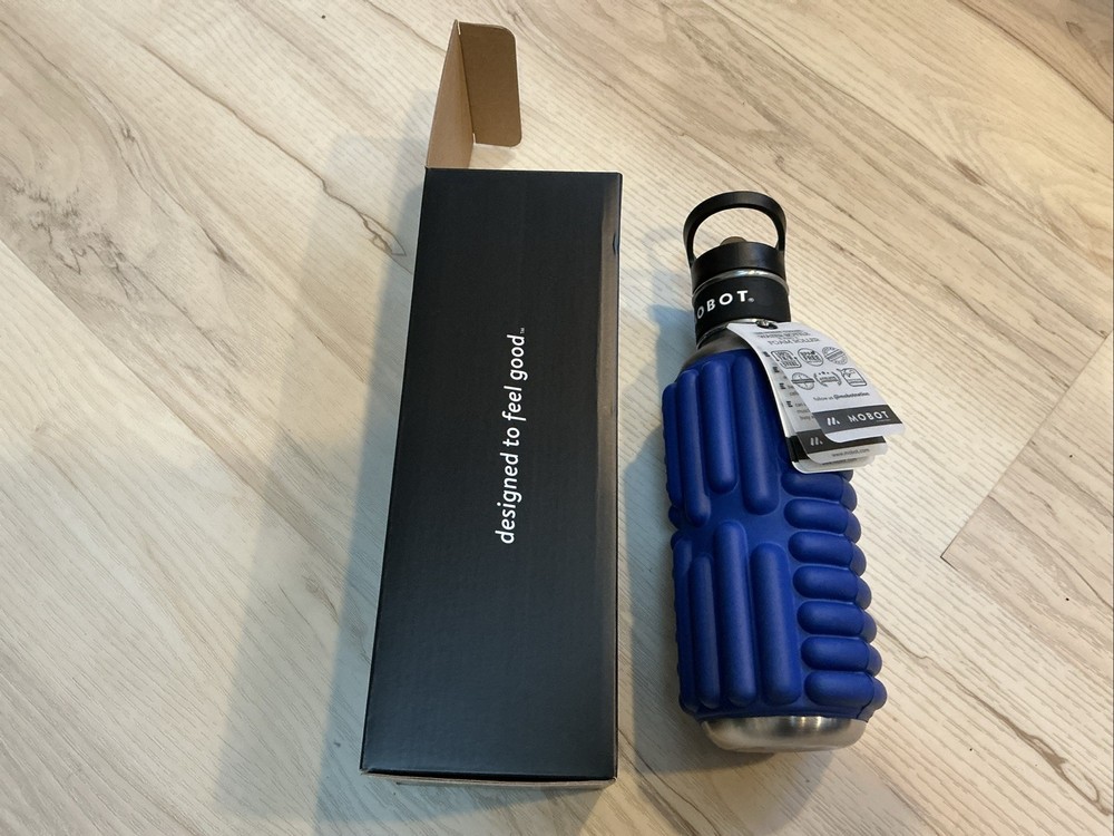 MOBOT Water Bottle Foam Roller G-blue 27 oz