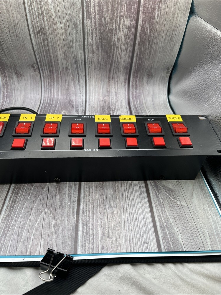 LSC Light Stream Controls SC-8 System Used Switch Panel Tested Working