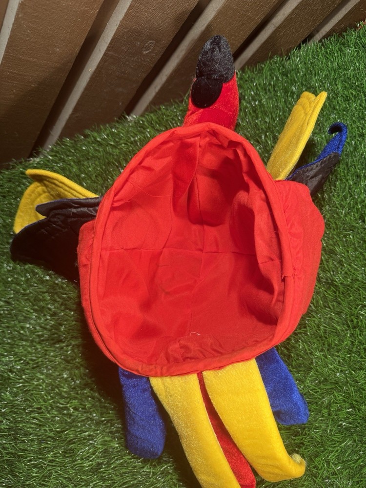 Adults Parrot Hat Costume Accessory
