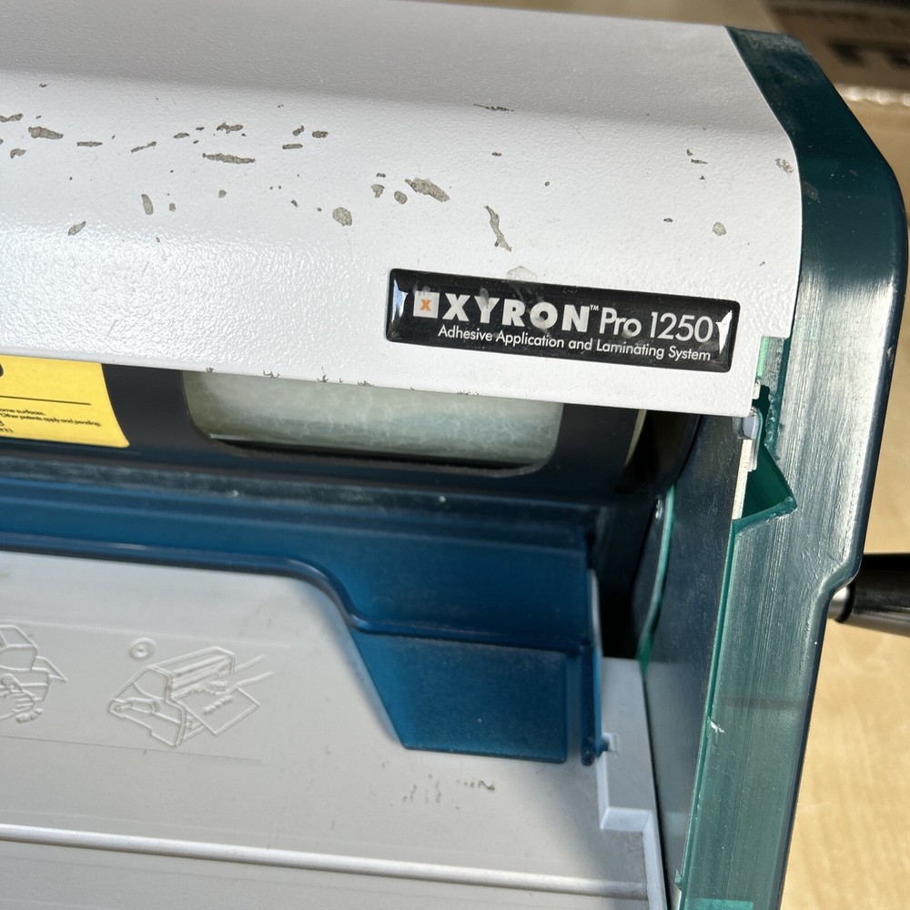 XYRON Pro 1250. Adhesive Application and Laminating System. Used.