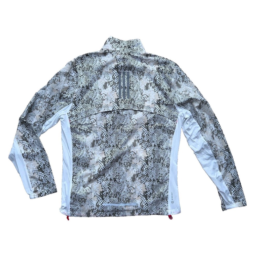 Adidas IC7597 Marathon Run Track Jacket Silver ( S )