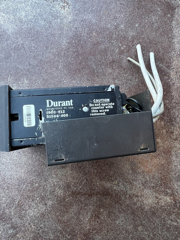 Durant 1900-512 51900-400 Solid State Counter with Display