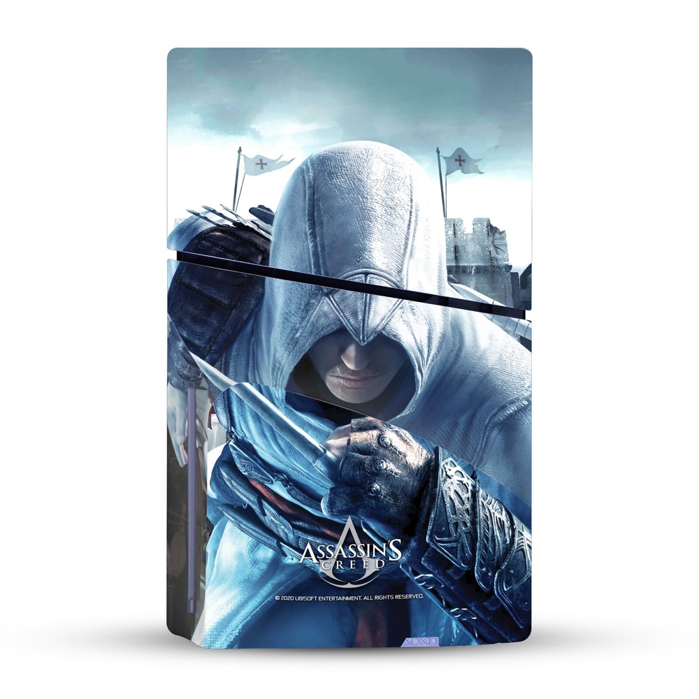ASSASSIN'S CREED GRAPHICS VINYL SKIN FOR PS5 SLIM DISC CONSOLE & CONTROLLER