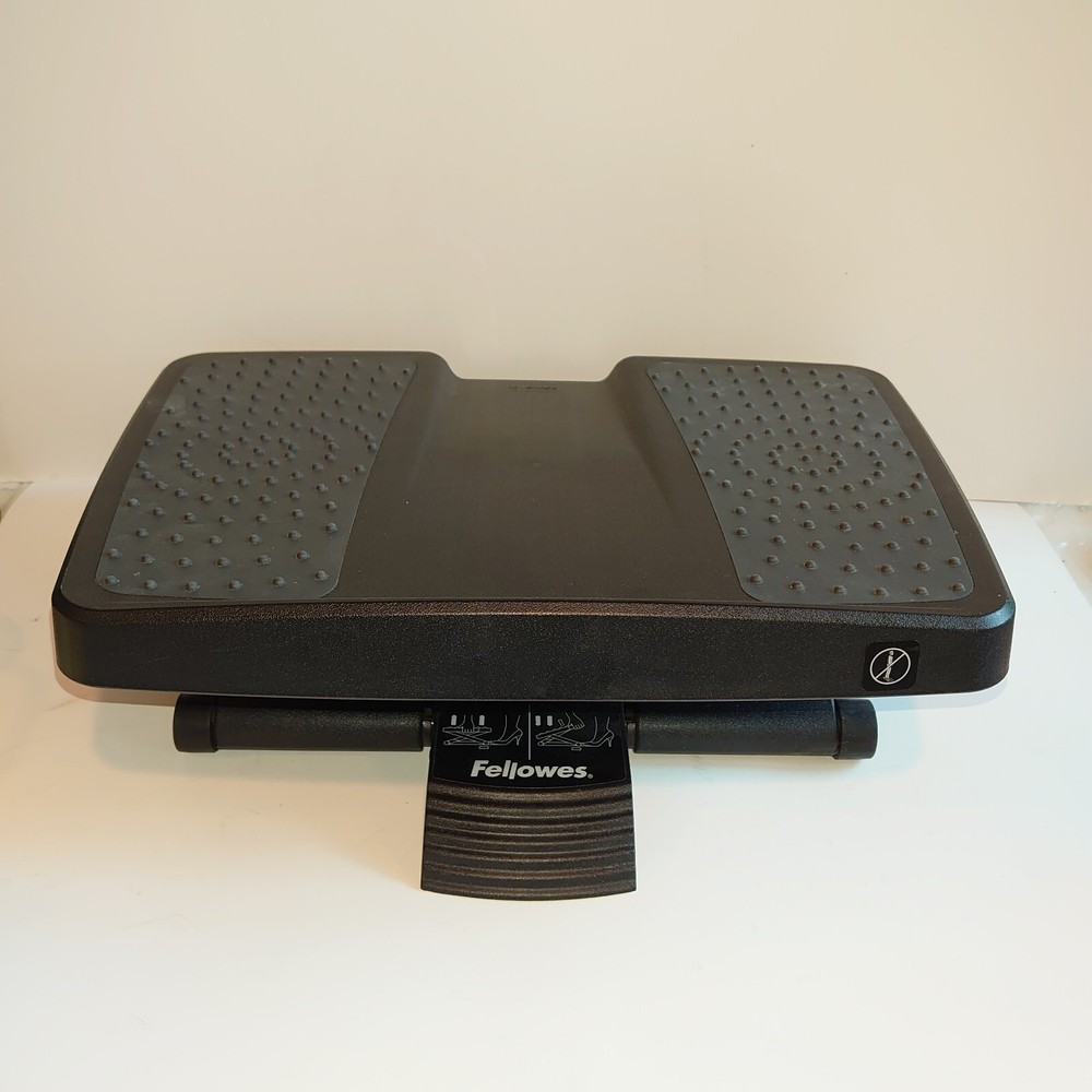 Fellowes Ultimate Foot Support 3 Position Footrest, EUC