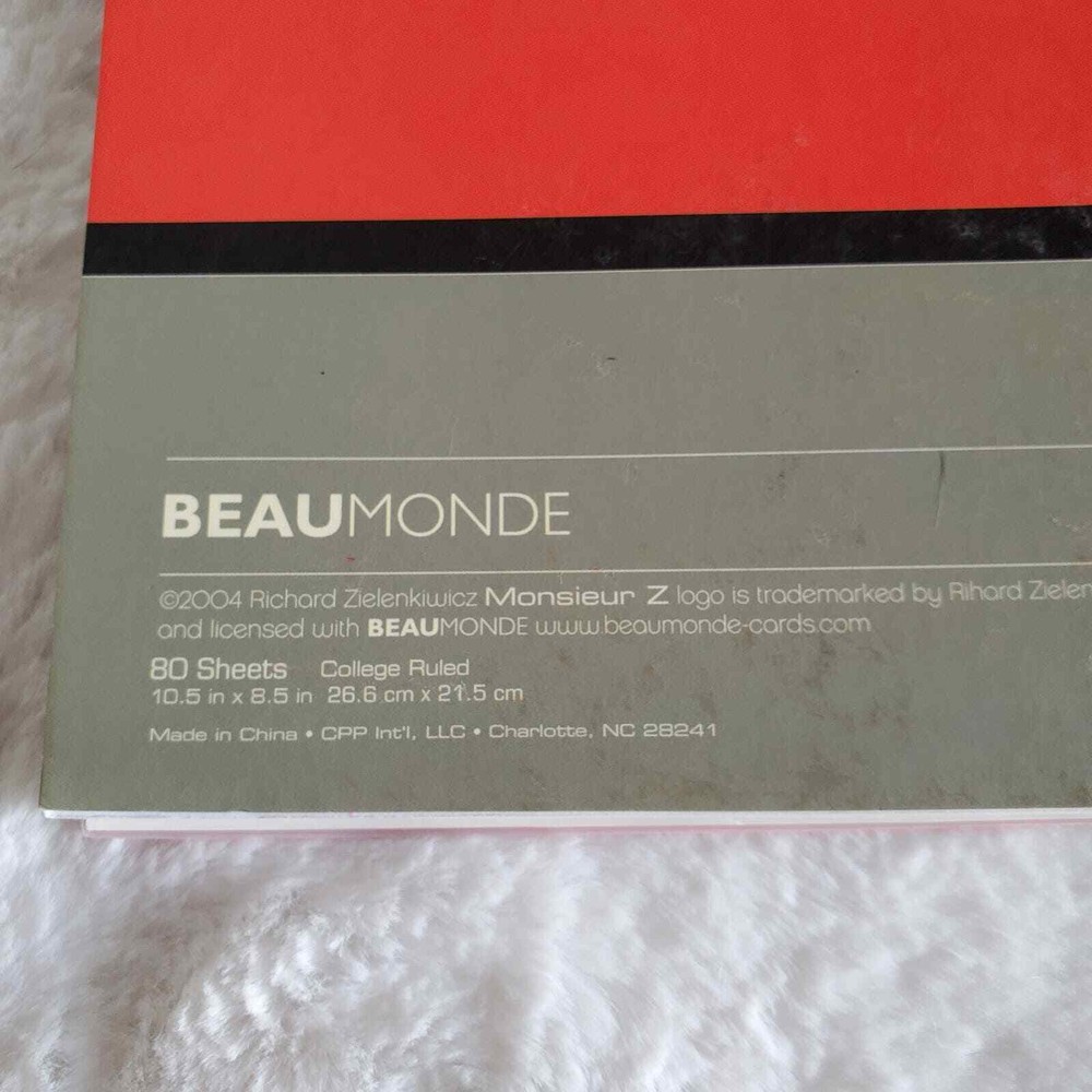 Monsieur Z Urban Chic Notebook
