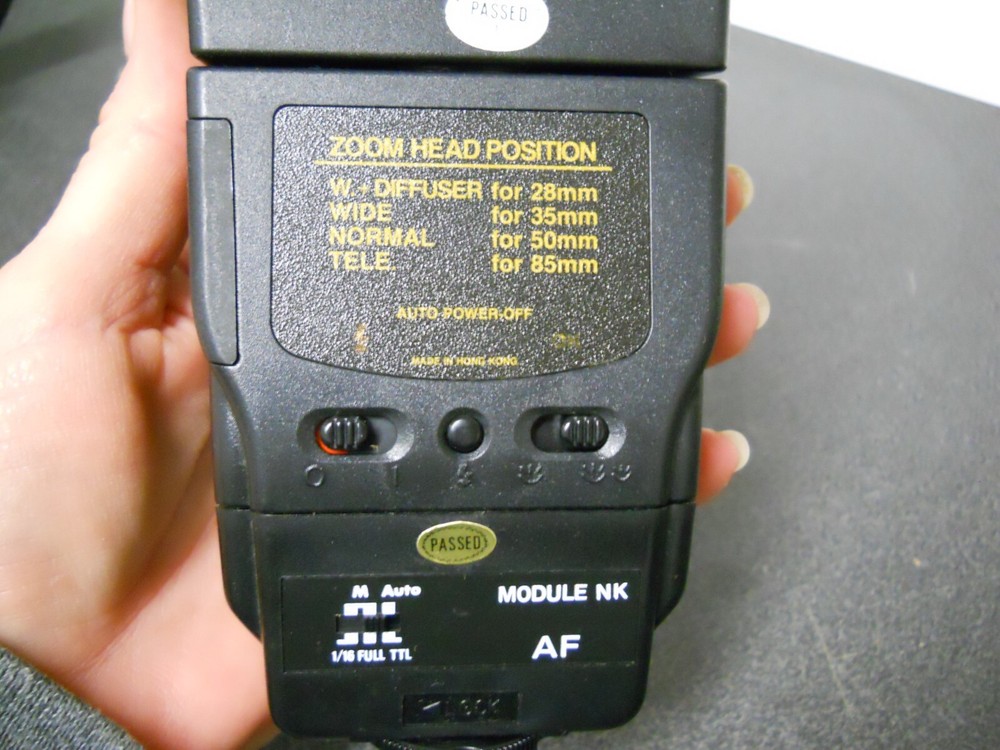 Quantaray QTB-9500A Hi-Power Twin Auto Flash Shoe Mount Flash