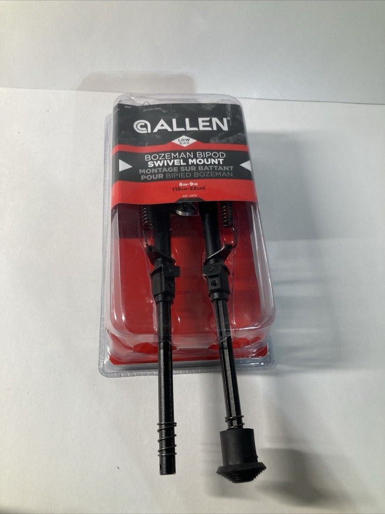 Allen Bipod Rail Mount Adjustable height folding legs “MISSING LEG BOOT”