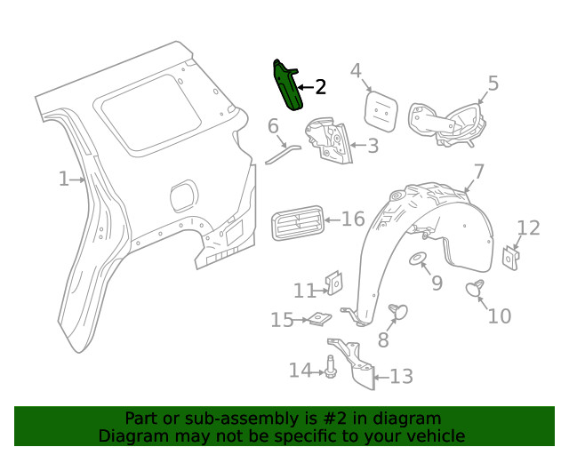 Genuine GM Upper Panel 84152124