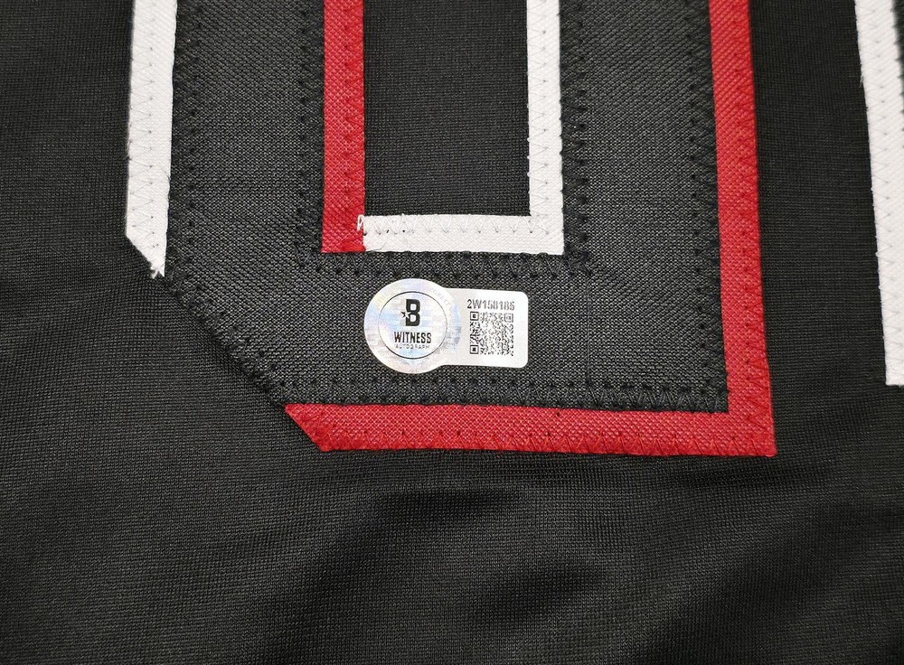 Cincinnati Reds Rhett Lowder Signed Black Jersey Beckett Wit