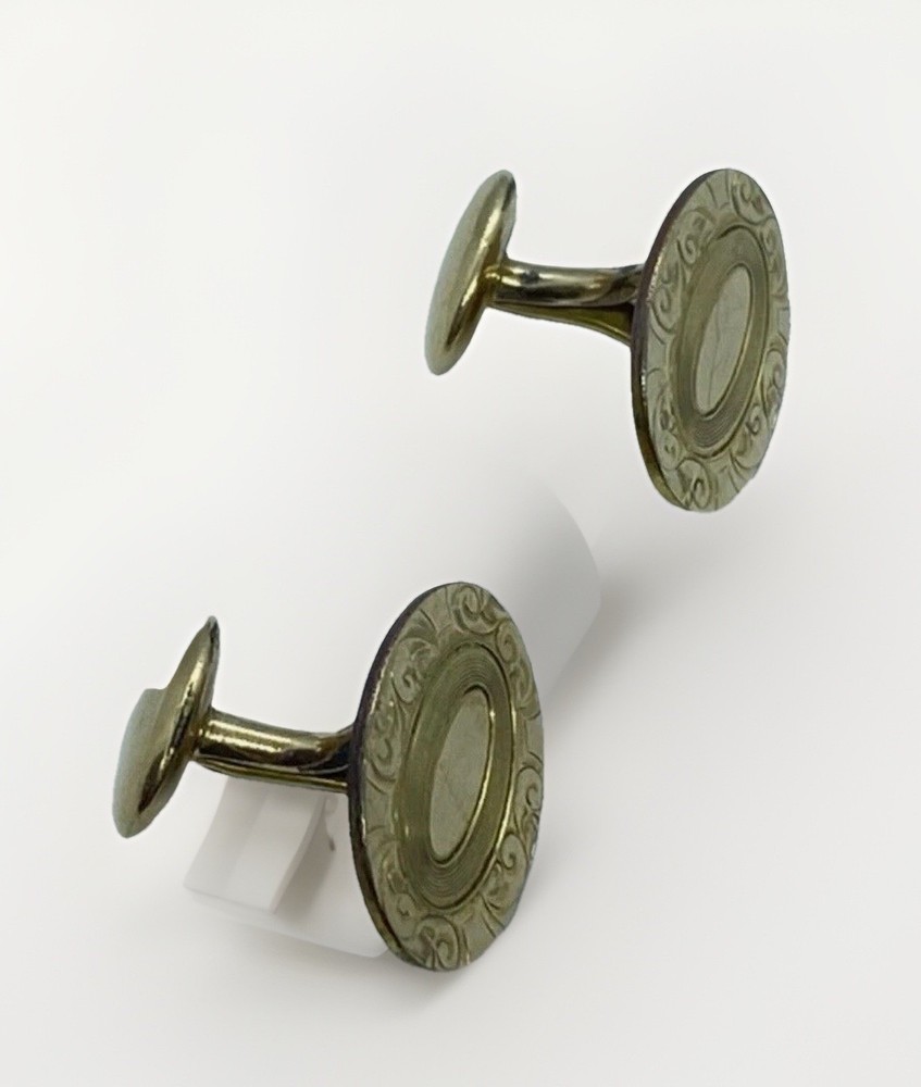 Antique GLP Co Gold Plated Cufflinks