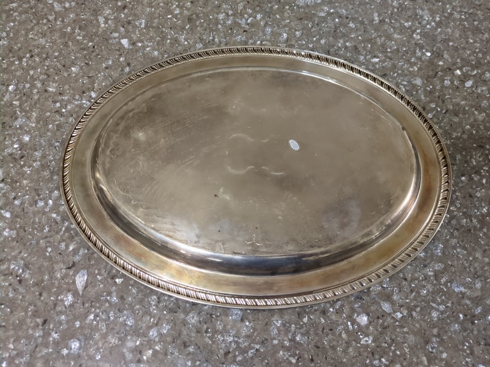 Silver Plate Serving Tray 16"X11.5"