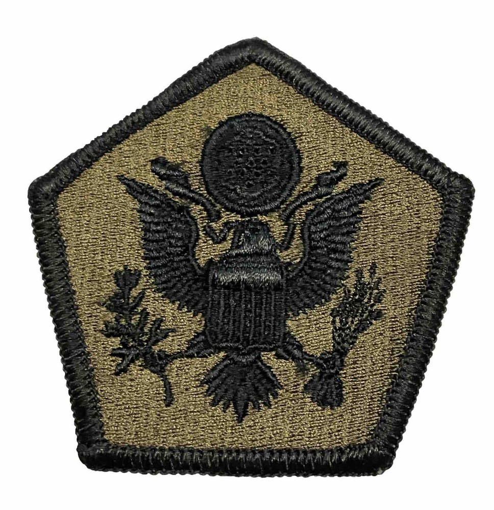 Original Military U.S. Army Headquarters Command Subdued Patch