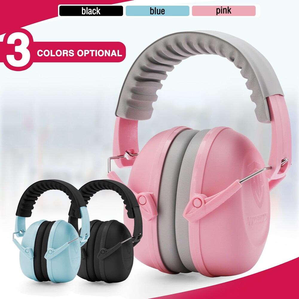WORKPRO Hearing Protection Ear Muffs Shooting Construction NoiseReduction Safety