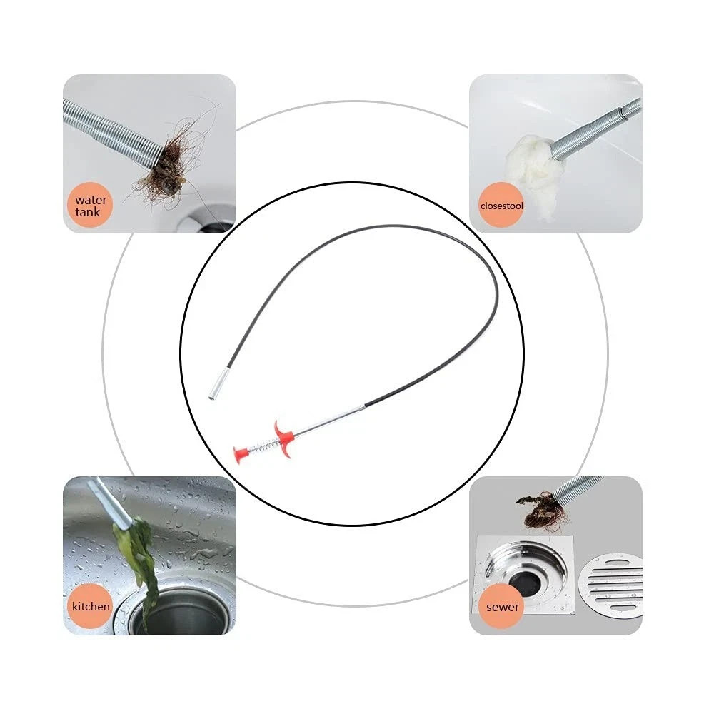 Flexible Drain Clog Remover