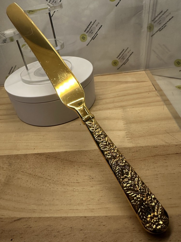 Gold Colored Cake Knife 10.75”