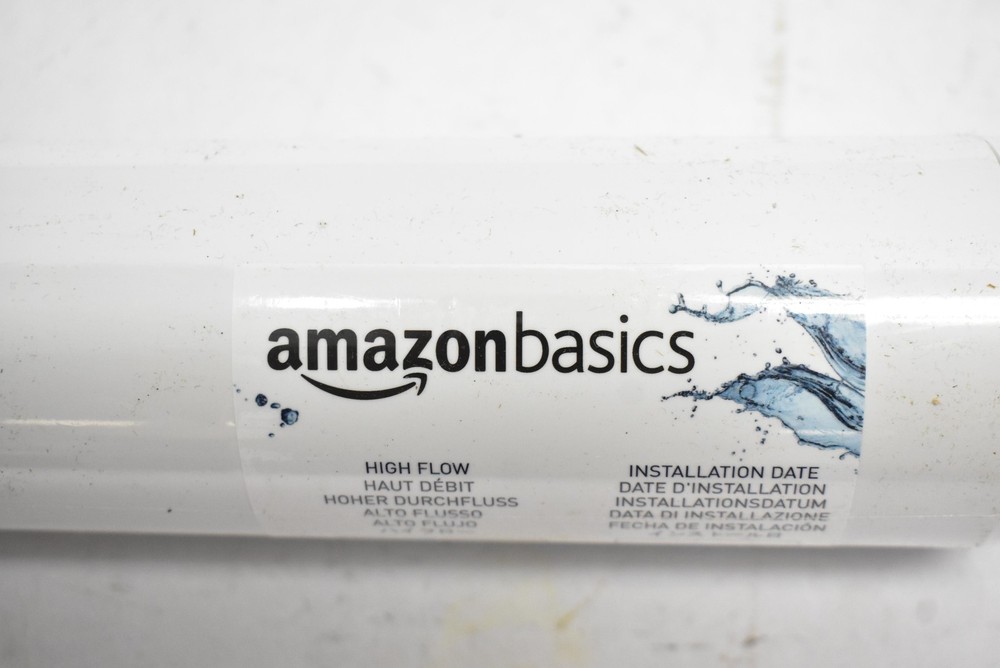 AmazonBasics Inline Water Filter 2-Pack High Flow Replacement Cartridges Set