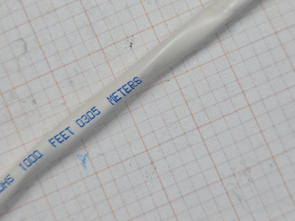 Belden 6100FE 14/2C Shielded Audio/Control/Speaker Cable Plenum CL2P White /50ft