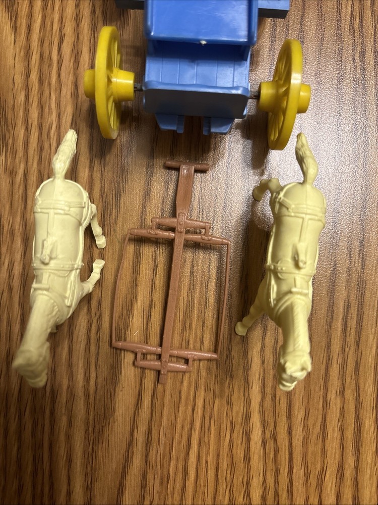 Marx 60Mm Backboard With Two Horses