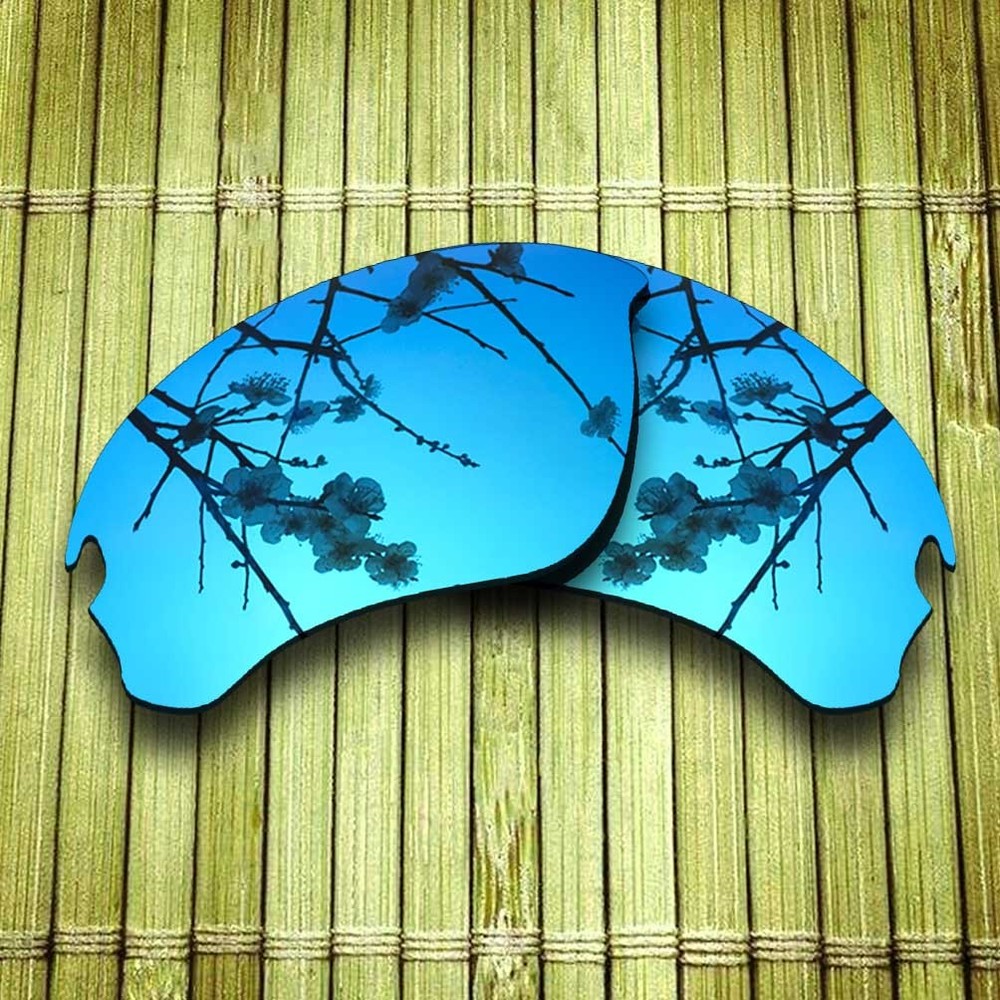 Black&Blue Replacement Lens for-Oakley Si Speed Jacket Polarized