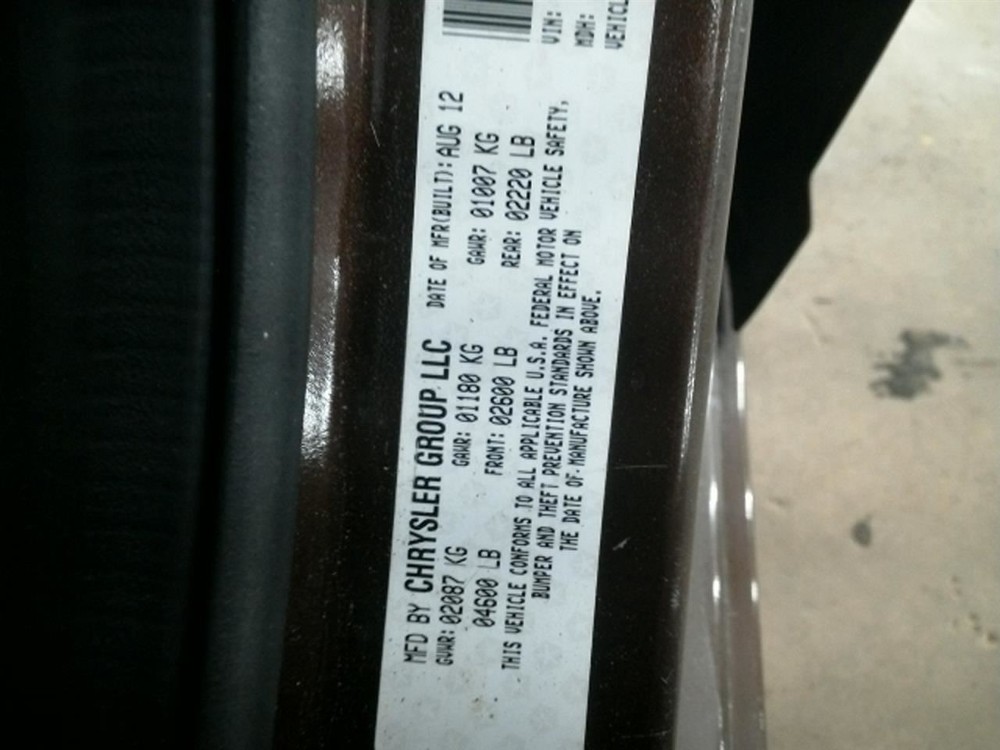 200 2013 High Mounted Stop Light 104930448