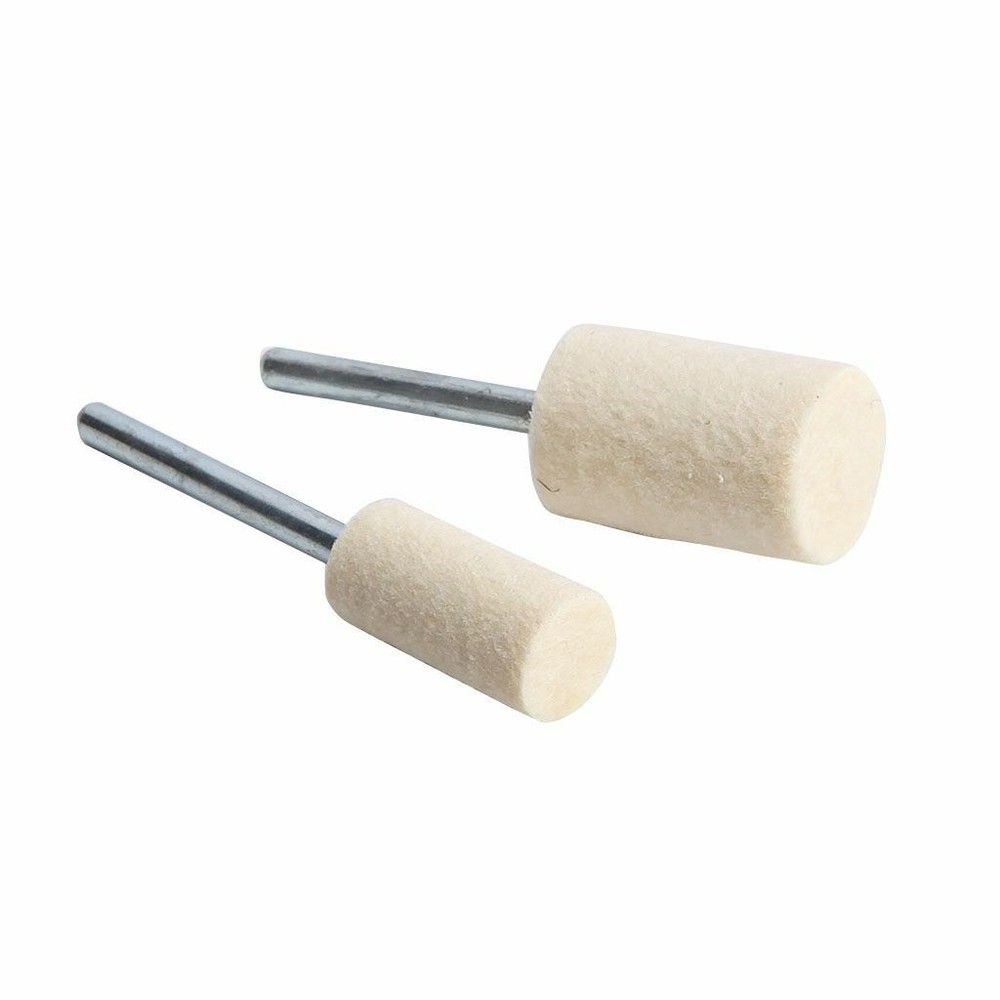 20pcs Wool Felt Polishing Bits Buffing Pads Tips Rotary Tool for Grinder Bit Kit